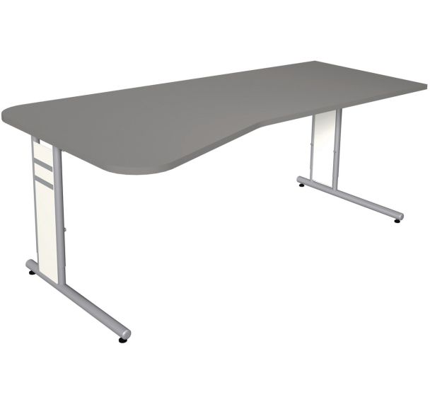 Bureau droit réglable wave Form 4