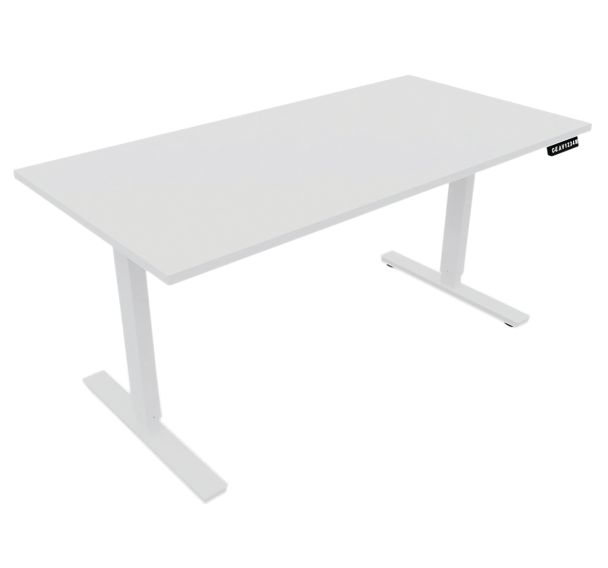 Bureau électrique avec plateau en mélaminé 120 cm Axel - EoL