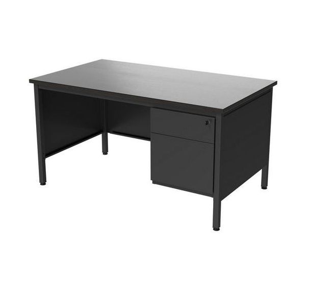 Bureau ministre confort 2 avec caisson - 160 cm