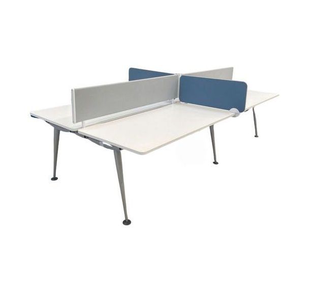 Bureau reconditionné 4 places - Cloisons - Herman Miller