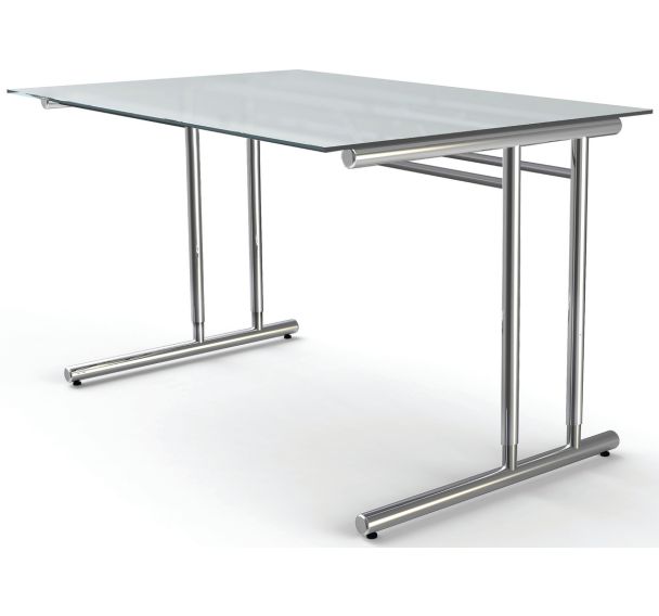 Bureau reglable - Artline cadre cantilever L1200 x P800 x H680-820 mm