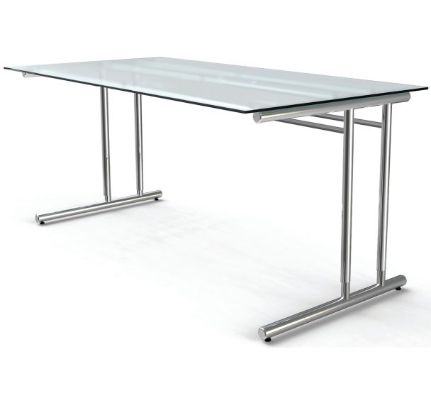 Bureau reglable - Artline cadre cantilever L1600 x P800 x H680-820 mm