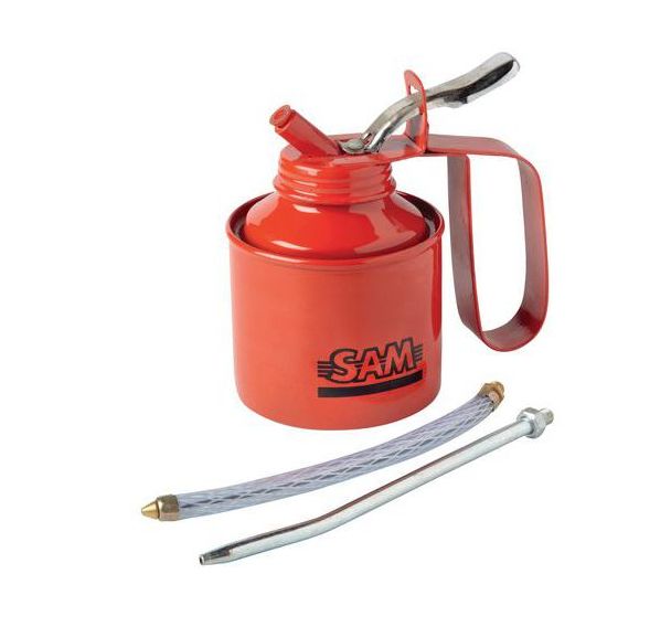 Burette en tôle d'acier