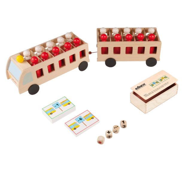 Bus mathématique avec remorque - maxi