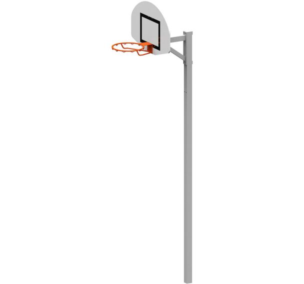 But de basket réglable en hauteur à sceller ou sur platine, déport de  60 cm