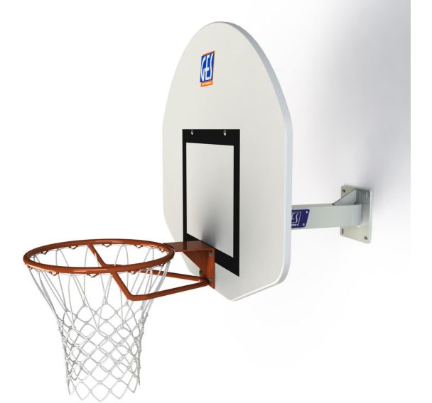 But de basket mural scolaire