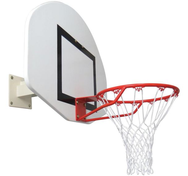 But de basket scolaire mural hauteur fixe
