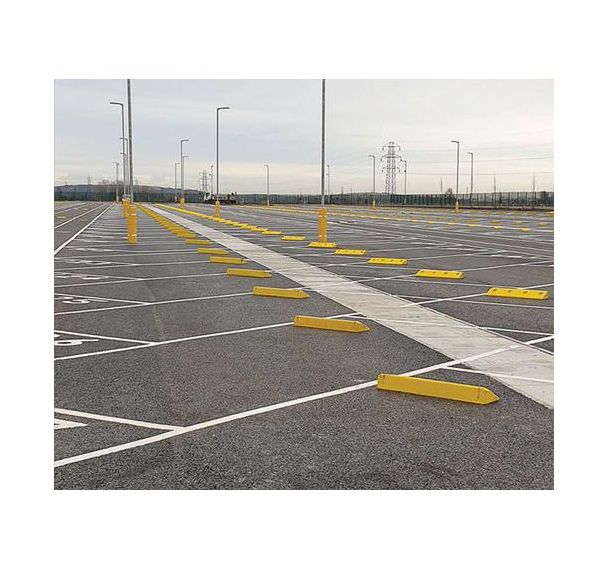 Butée de parking - Jaune - Brandsafe