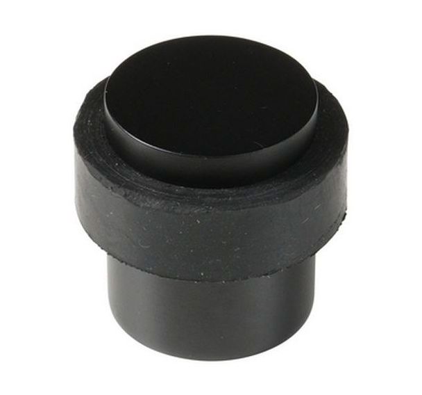 Butoir de porte d'artagnan zamak noir mat - Bricard