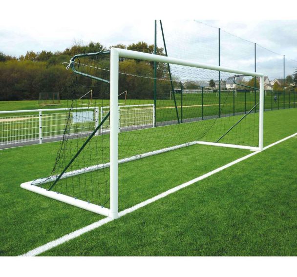 Buts de foot à 8 en aluminium, transportables 5x2