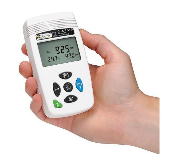 CA1510 Mesure CO2/T°/RH enregistreur noir