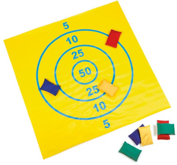 Cible au sol + 8 sacs a grains