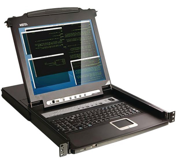 CL5708M console LCD 17' KVM 8 ports VGA/USB-PS2 ATEN