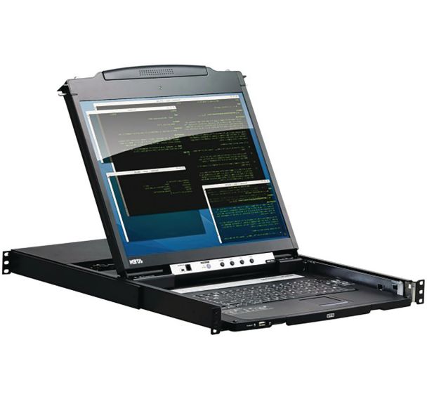 CL5800 Console LCD 19'' Dual Rail 1 port VGA/USB-PS2 ATEN