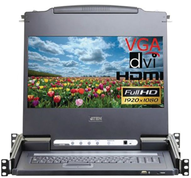 CL6700MW console LCD HDMI-DVI-VGA/USB Full HD 1080P ATEN