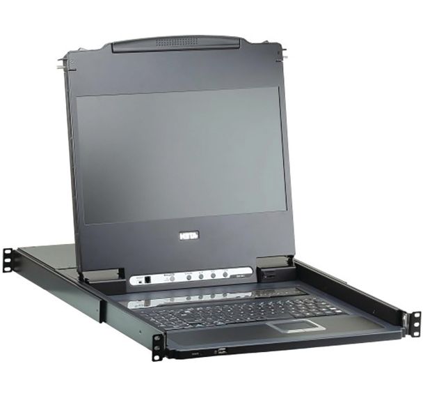 CL6708MW console KVM LCD FullHD 8 ports DVI/USB/HP ATEN