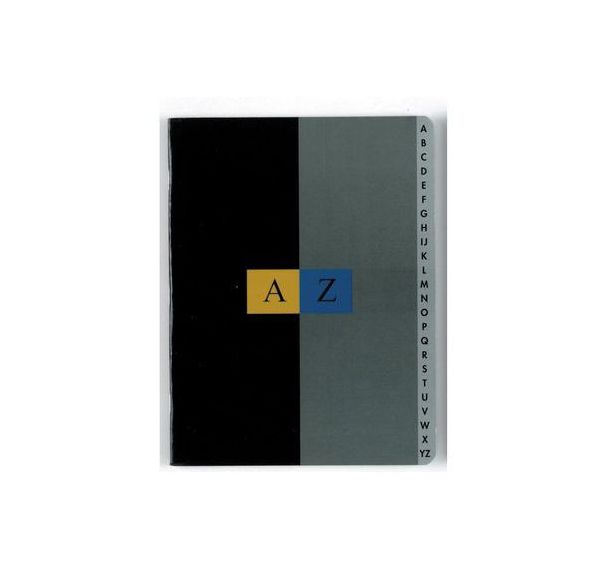 CONQUERANT Répertoire 17x22cm Petits Carreaux 5mm 120 Pages Agrafées Couverture Carte Vernie Bicolore Noir/Gris