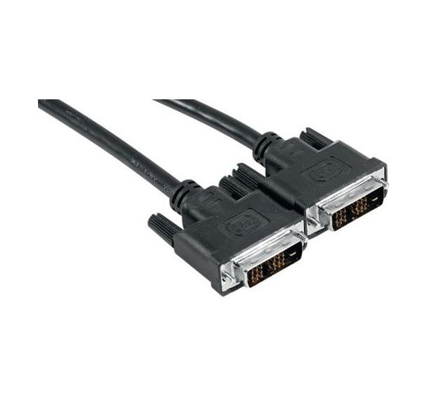 Câble DVI-D 18+1 SINGLE LINK M/M -1M