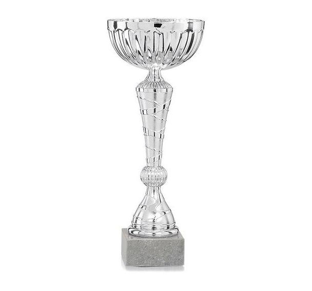 COUPE 25 cm ECO CLASSIQUE SOCLE MARBRE / BOL MÉTALLIQUE