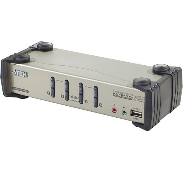 CS1734B Switch KVM VGA/USB avec câbles - 4 U.C. ATEN