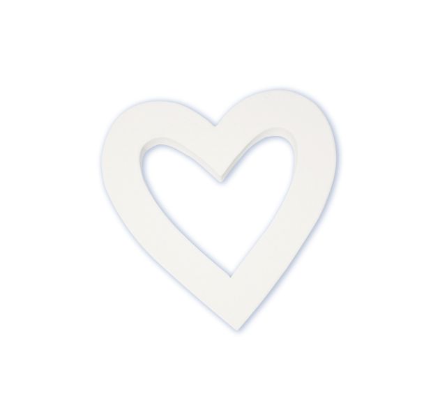 Cœur contour 20,5cm (Lot de 6)