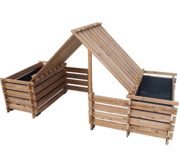 Cabane végétalisée