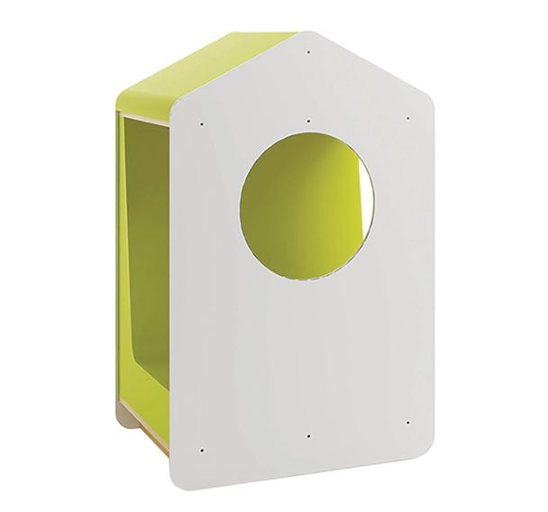 Cabanne bois et mousse