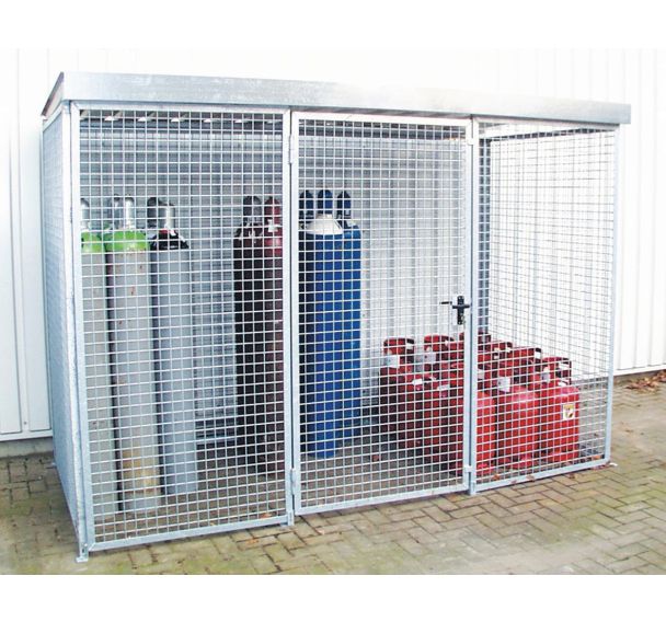 Cabine stockage de bouteilles de gaz - 1 porte