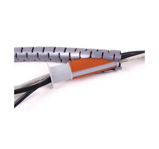 Câble-zip et outil -diamètre 25 mm -Longueur:3m- Noir 33783
