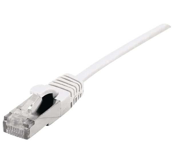 Câble Ethernet RJ45 catégorie 6A blanc- Dexlan