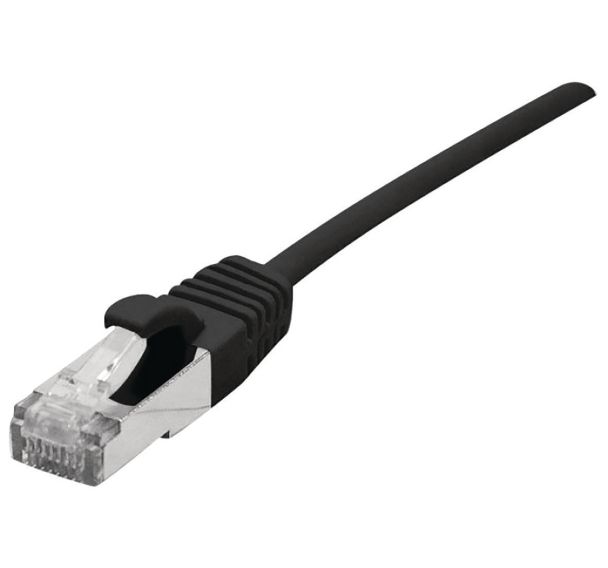 Câble Ethernet RJ45 catégorie 6A noir- Dexlan