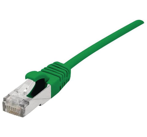 Câble Ethernet RJ45 catégorie 6A vert - Dexlan