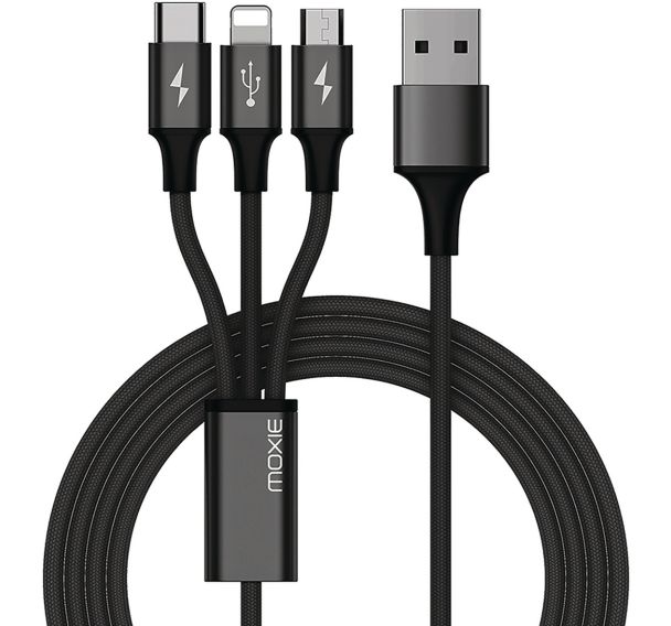 Câble Multi USB Câble Lightning Micro-USB, USB Type-C