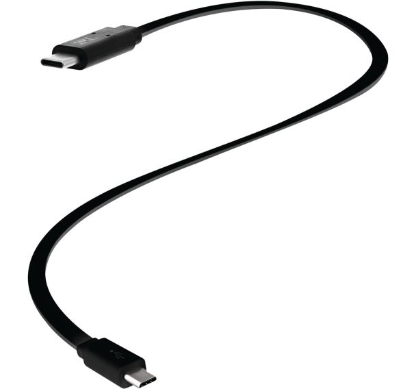 Câble USB-C vers USB-C - 30 cm - Noir