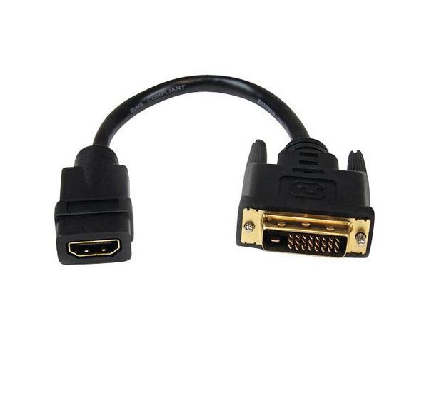 Câble HDMI vers DVI-D-HDMI femelle vers DVI mâle