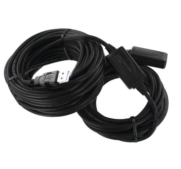 Câble amplifié auto alimenté USB 5 m