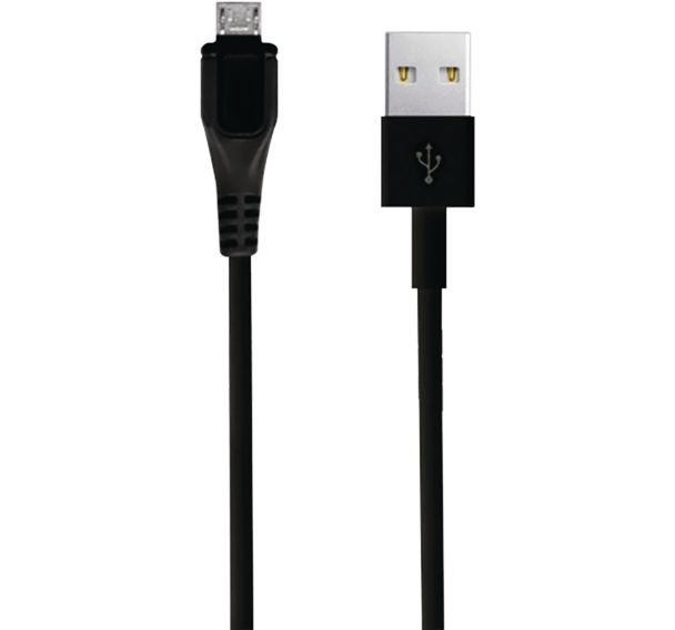 Câble data Micro USB - Noir - Moxie