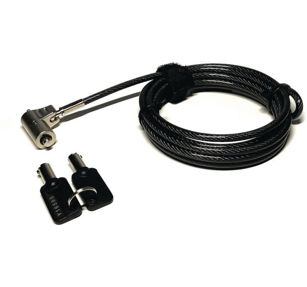 Cable de sécurité avec clé NANO SLOT