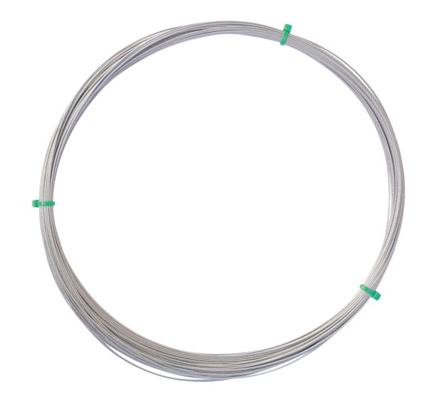 Câble en acier inoxydable en couronne - 25 mètres