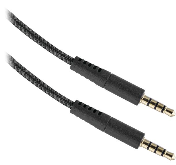 Câble jack 3.5 mm nylon tressé Xtremwork