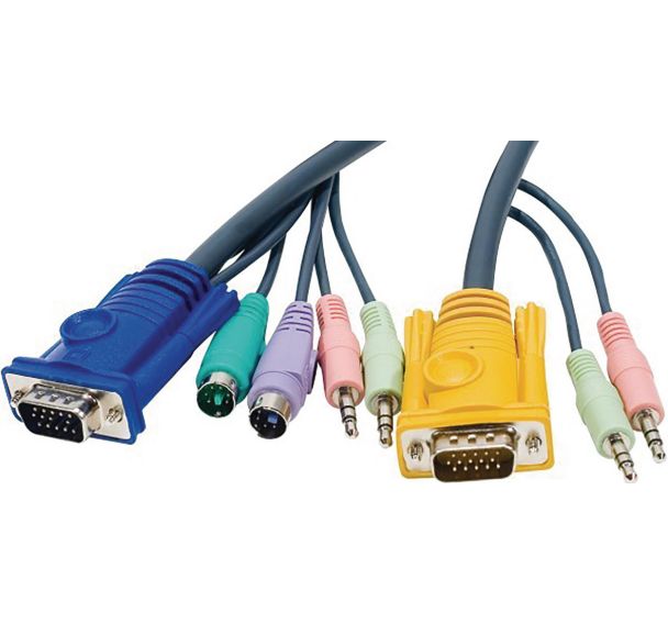 Cable kvm VGA/PS2+AUDIO 5 m ATEN