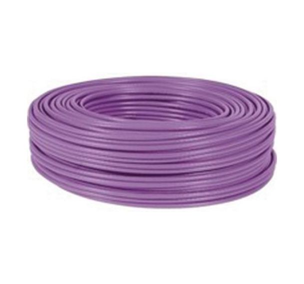 Câble monobrin f/utp CAT6 violet LS0H rpc dca - 100M DEXLAN
