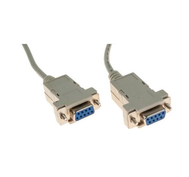 Câble null modem DB9F/F 3M