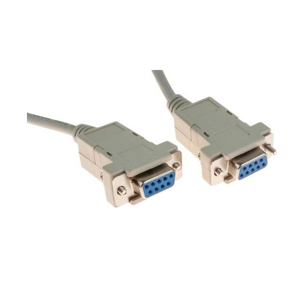 Câble null modem DB9F/F 5M