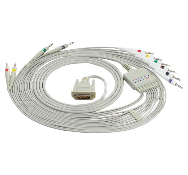 Cable patient pour électrode UU pour EDA044-EDAN
