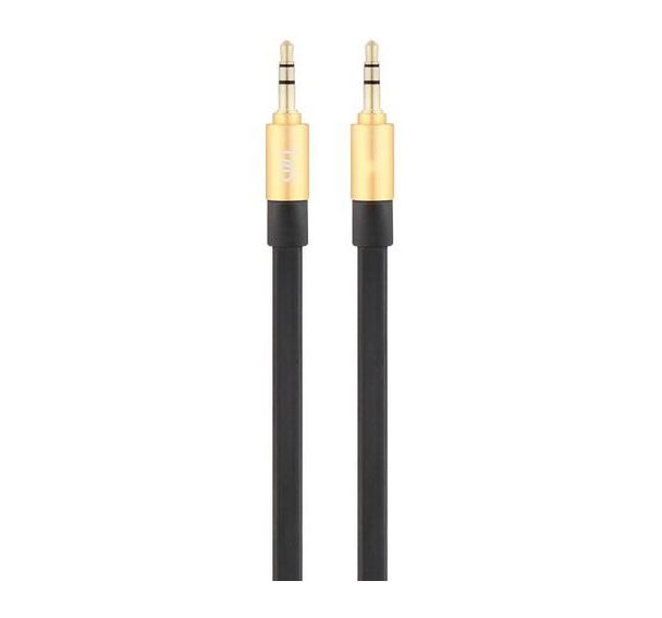 Câble plat jack 3.5 mm mâle vers jack 3.5 mm mâle Music Flat