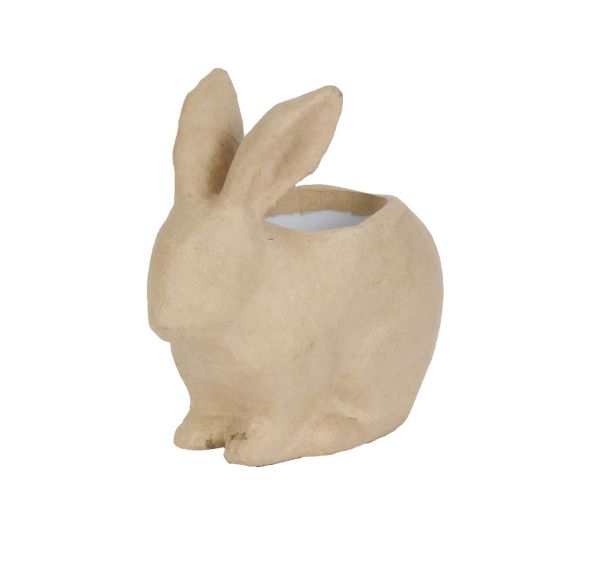 Cache-pot lapin 19x10x18,5cm (Lot de 2)