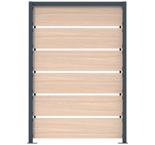 Cache conteneur Maestro Extrême 2 modules compact HPL anthracite 7016
