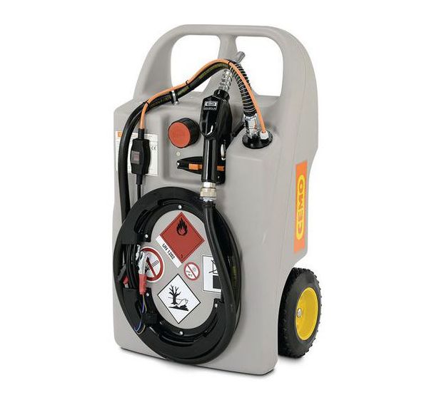 Caddie ravitailleur gasoil 60 L à pistolet automatique - Cemo