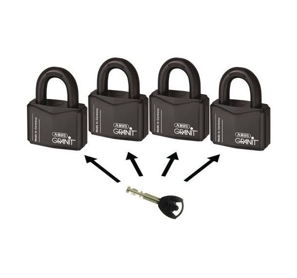 Cadenas Granit classique série 37 Entrouvrant 2 clés